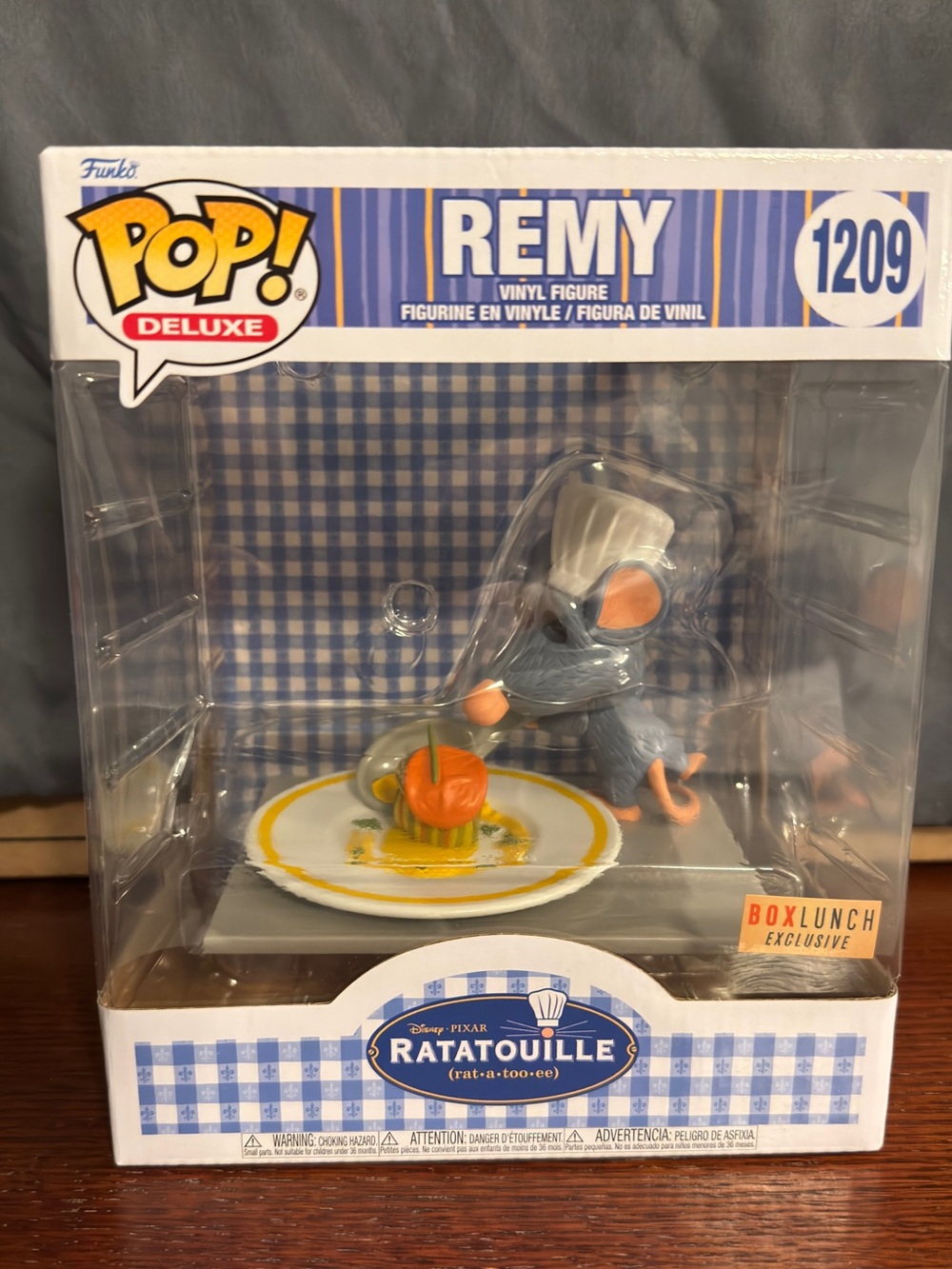 Funko Pop! Deluxe Pixar Ratatouille Remy Vinyl Figure #1209 BoxLunch Exclusive